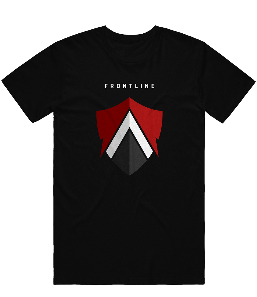 Frontline Shield Tee - Black - ARMA - T-Shirt
