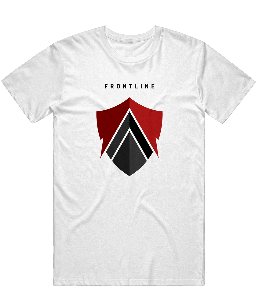 Frontline Shield Tee - White - ARMA - T-Shirt