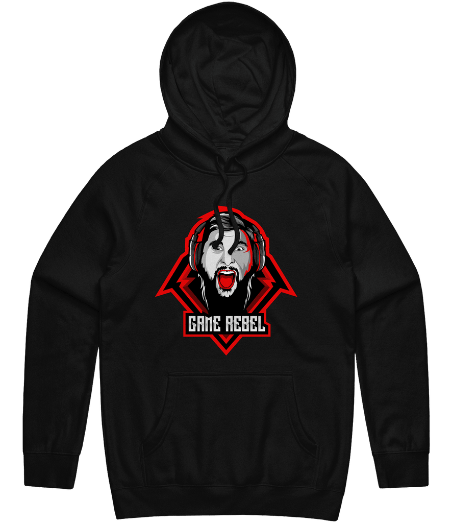 Game Rebel Logo Hoodie - Black - ARMA