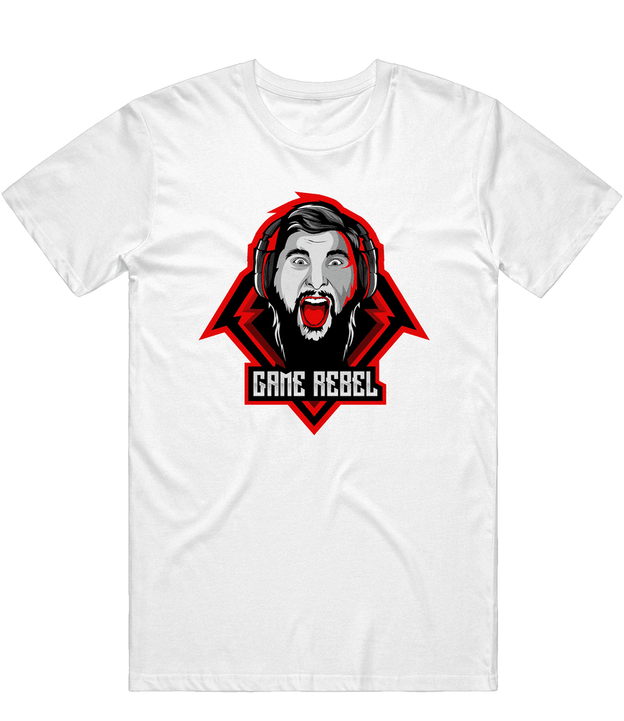 Game Rebel Logo Tee - White - ARMA