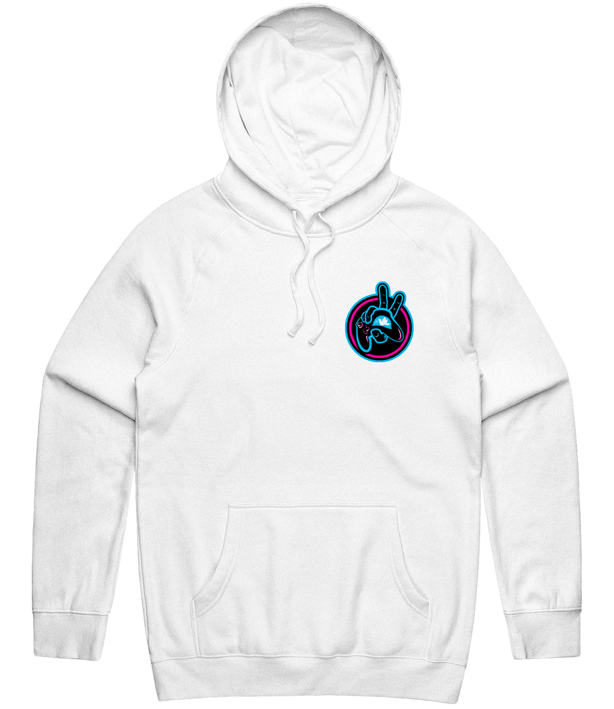 Gamers For Peace Icon Hoodie - White - ARMA