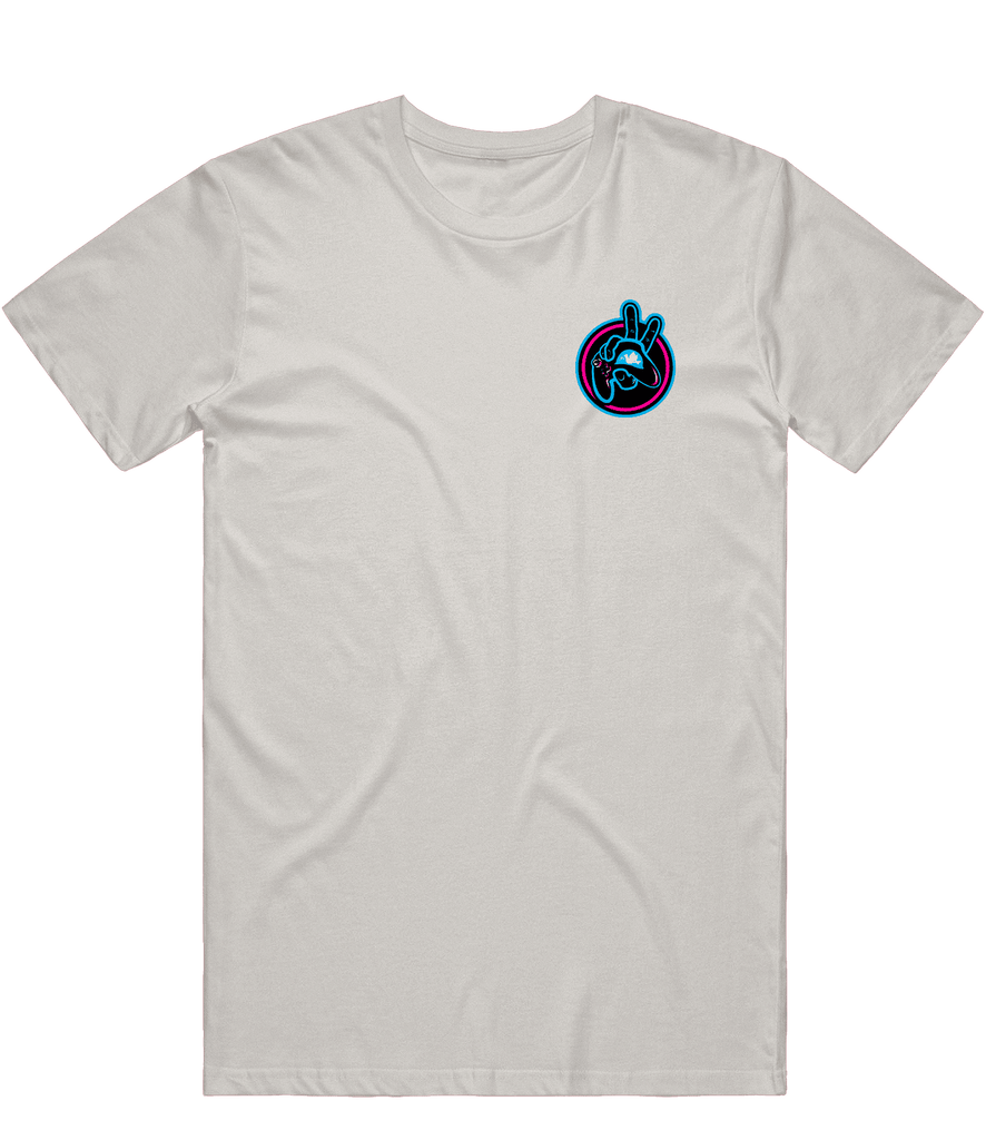 Gamers For Peace Icon Tee - Light Grey - ARMA