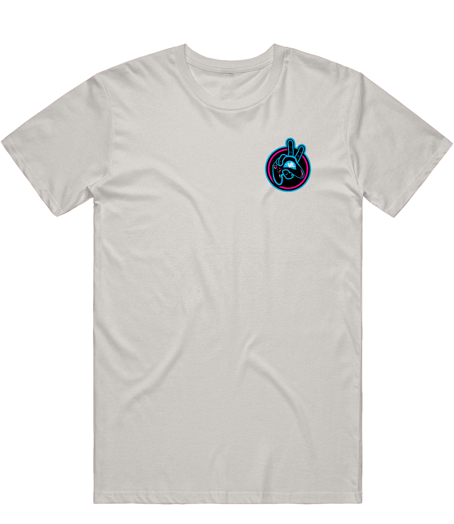 Gamers For Peace Icon Tee - Light Grey - ARMA - T-Shirt