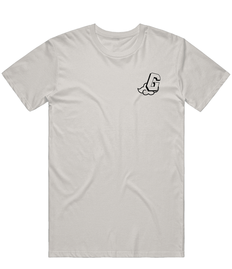 Gas Clan Icon Tee - Light Grey - ARMA - T-Shirt