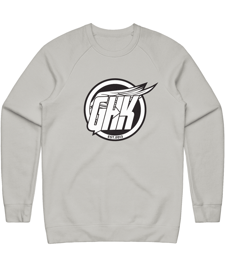 GHK Logo Crewneck - Grey - ARMA