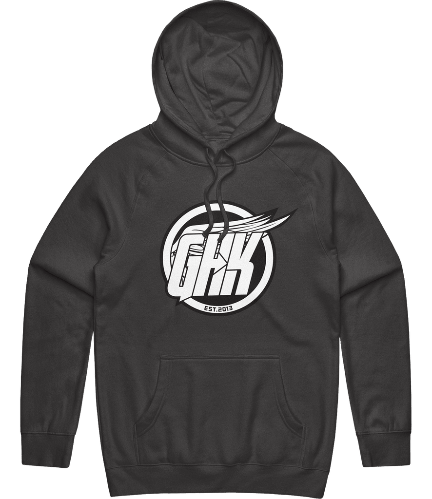 GHK Logo Hoodie - Charcoal - ARMA
