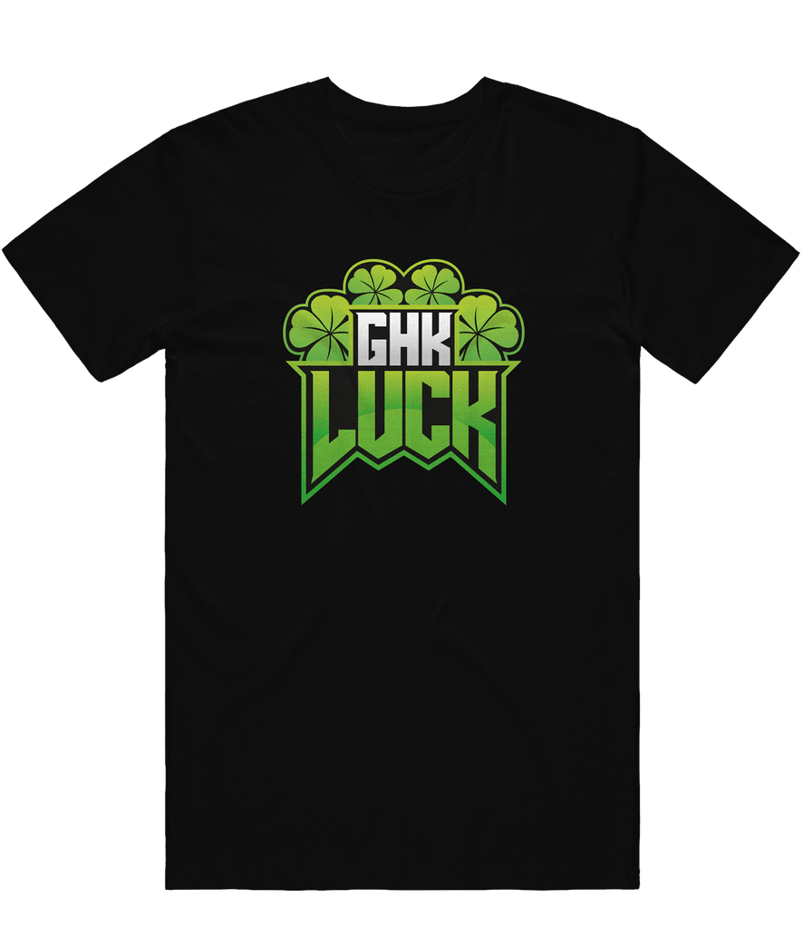 GHK Luck Tee - Black - ARMA - T-Shirt