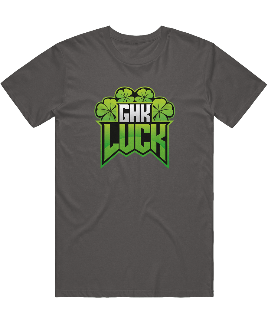GHK Luck Tee - Charcoal - ARMA - T-Shirt