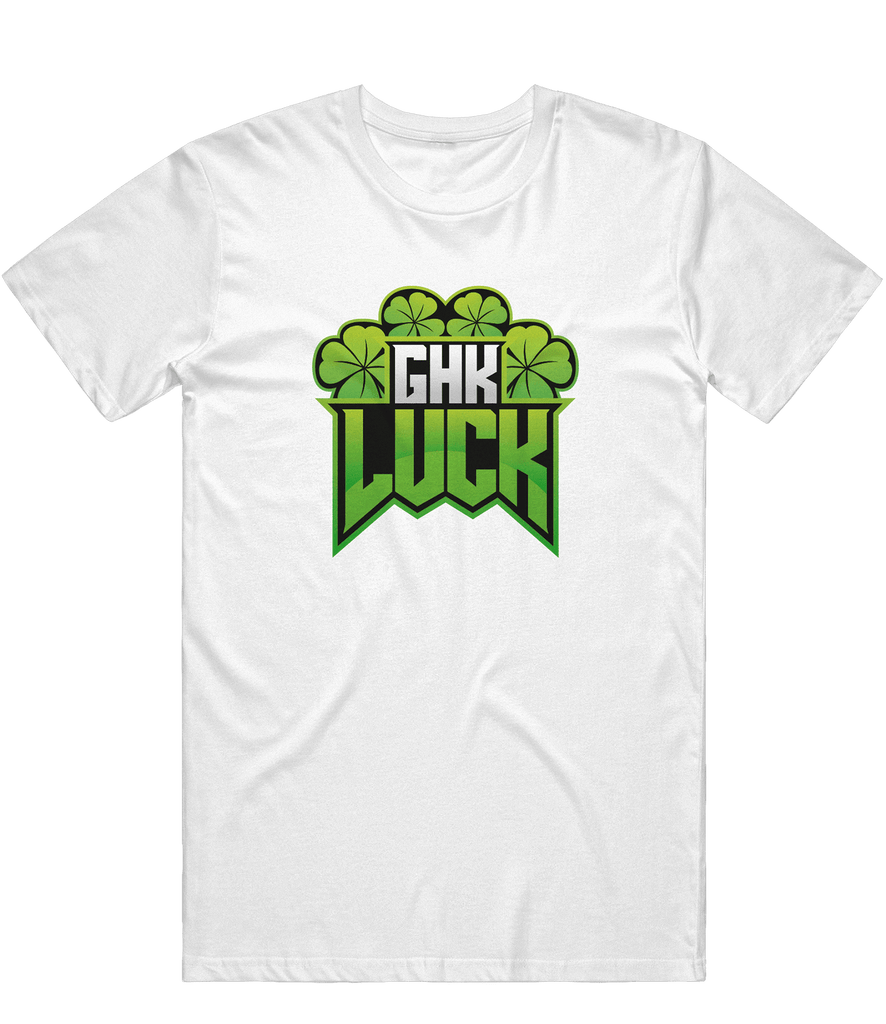 GHK Luck Tee - White - ARMA - T-Shirt