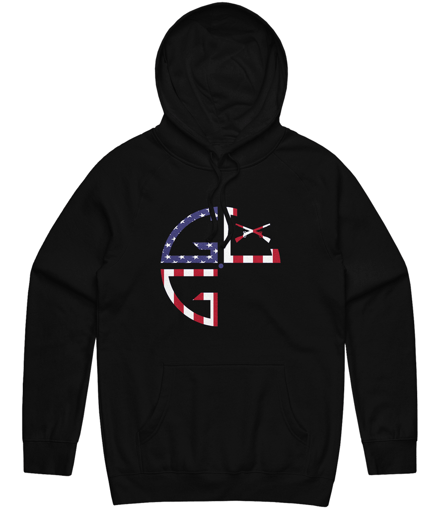 Gruntlife Logo Hoodie - Black - ARMA
