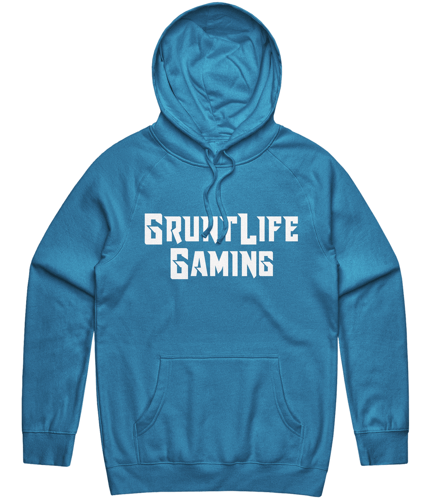 Gruntlife Text Hoodie - Blue - ARMA