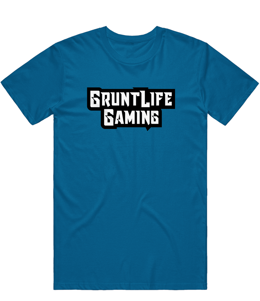 Gruntlife Text Tee - Blue - ARMA