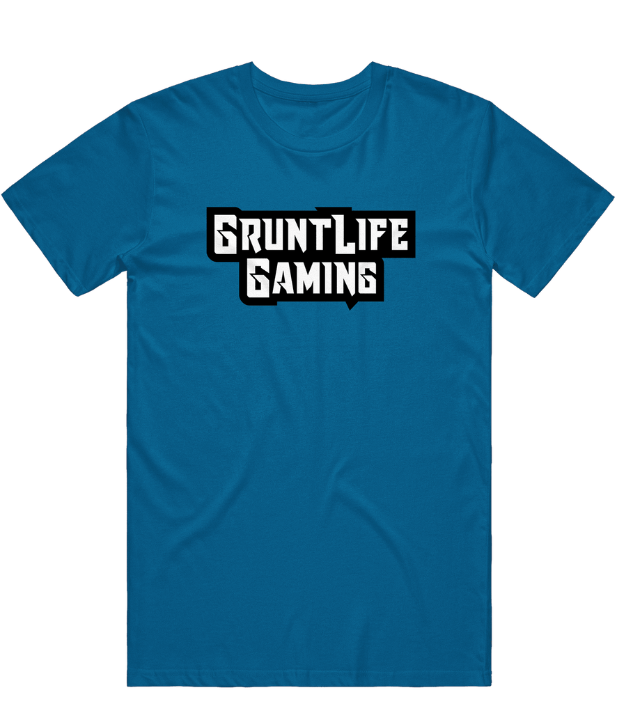 Gruntlife Text Tee - Blue - ARMA - T-Shirt