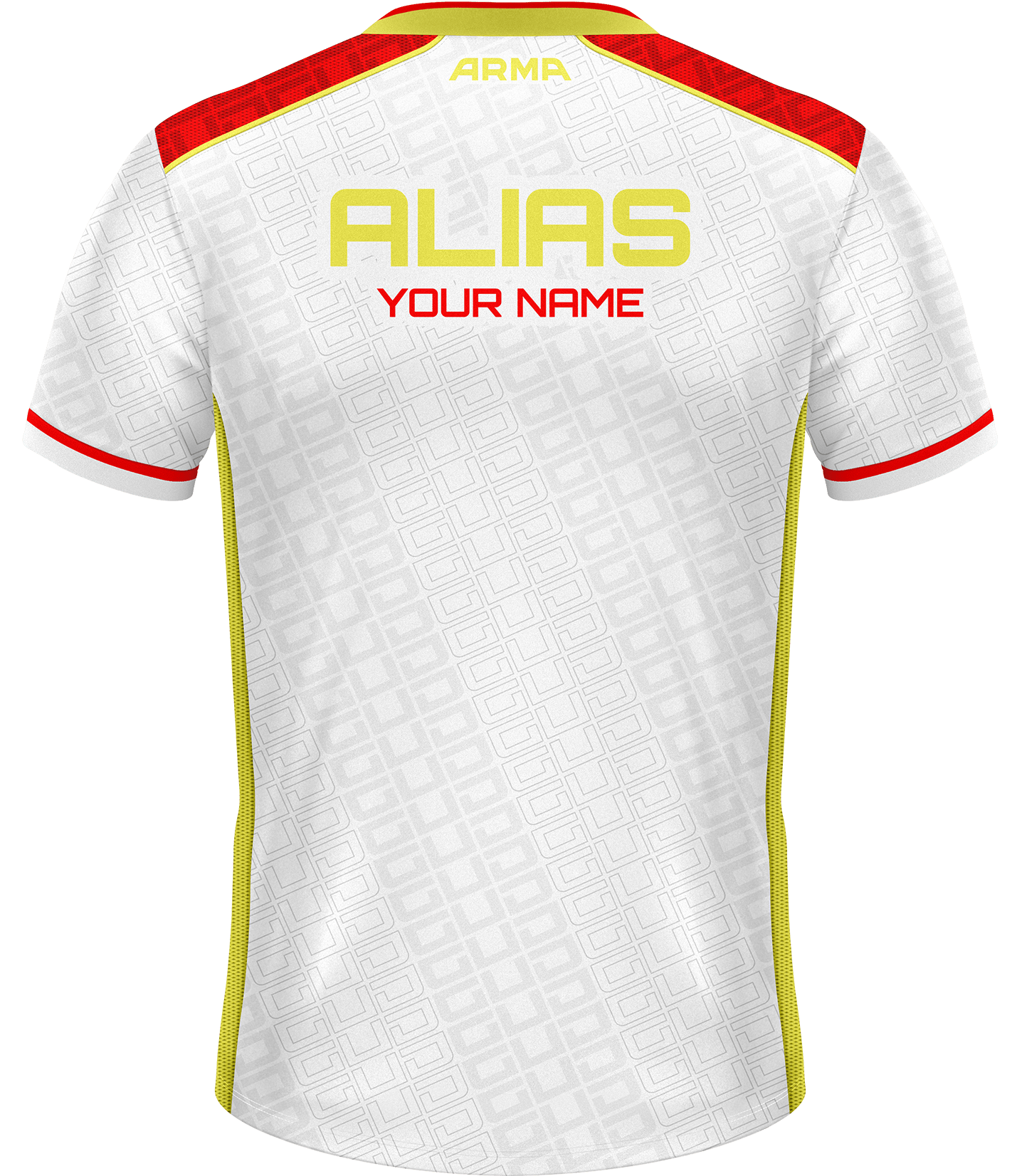 GUD ELITE Jersey - White - Custom Esports Jersey by ARMA