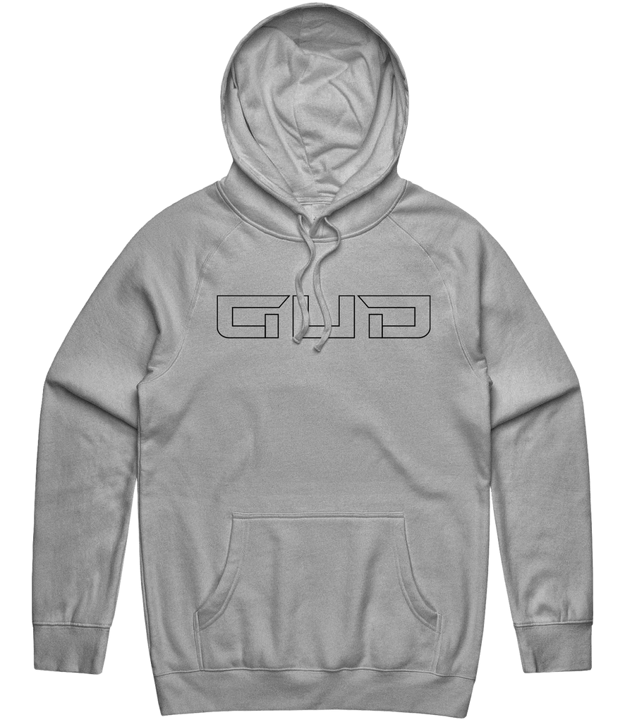 GUD Text Hoodie - Grey - ARMA