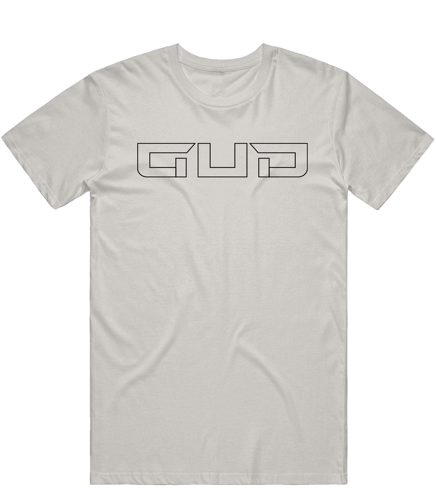 GUD Text Tee - Light Grey - ARMA