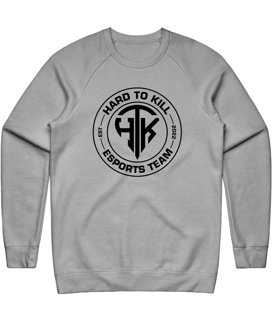 Hard To Kill Emblem Crewneck - Grey - ARMA