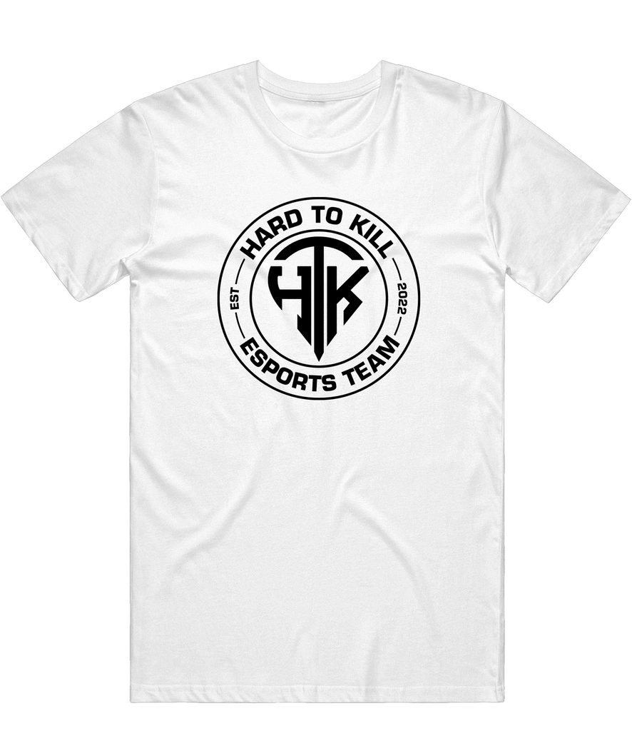 Hard To Kill Emblem Tee - White - ARMA