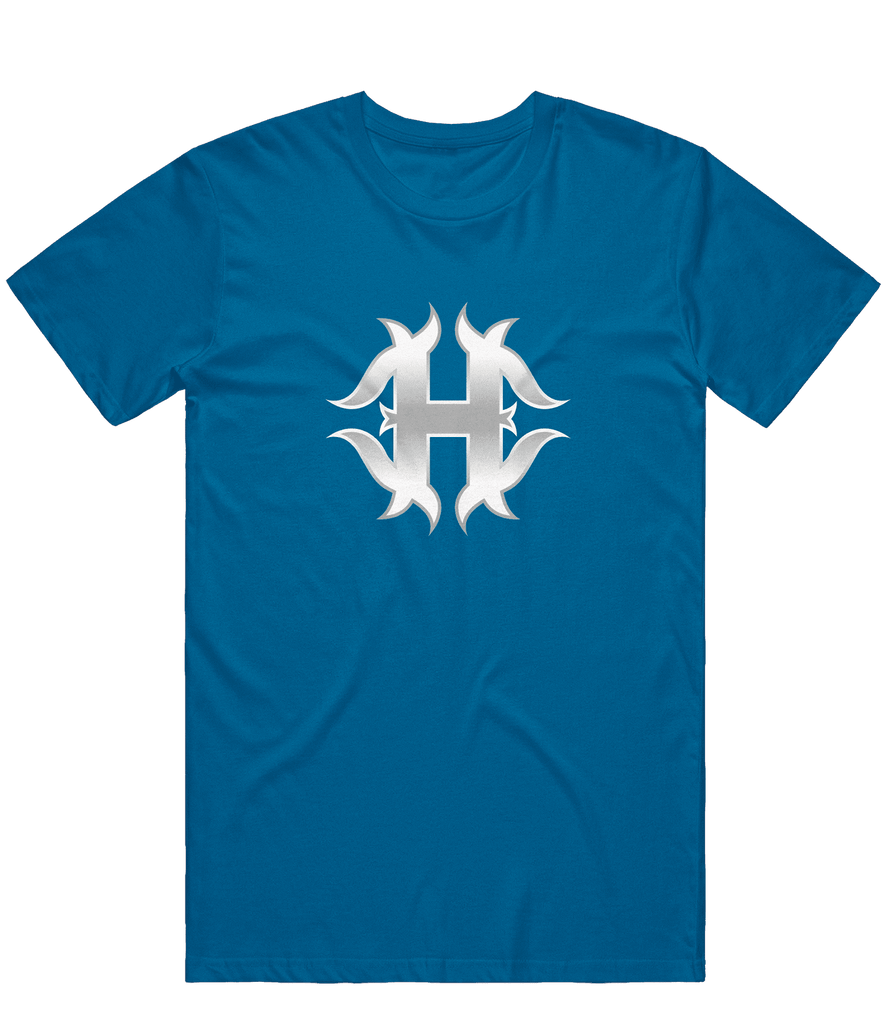 Hybrid Authority Logo Tee - Blue - ARMA