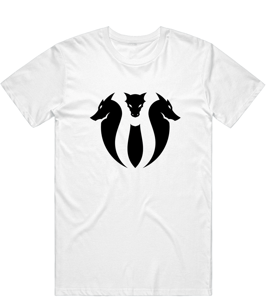 Hydra Logo Tee - White - ARMA - T-Shirt