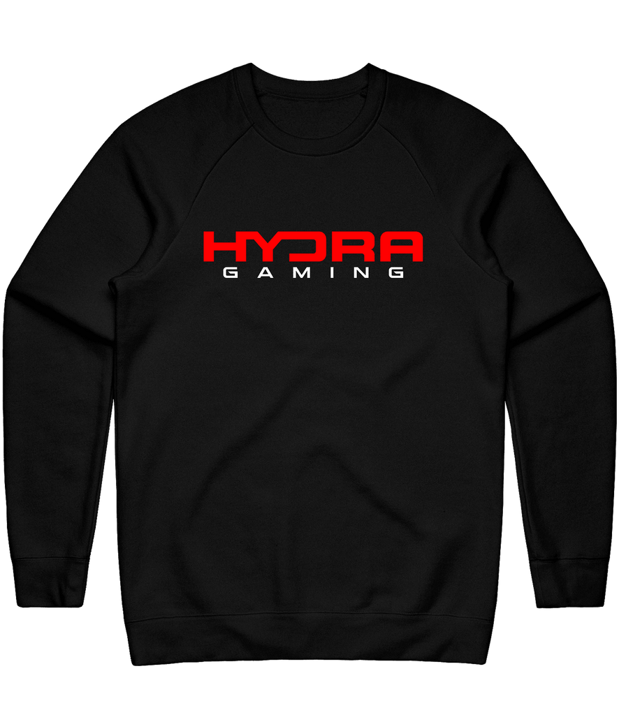 Hydra Text Crewneck - Black - ARMA - Sweater
