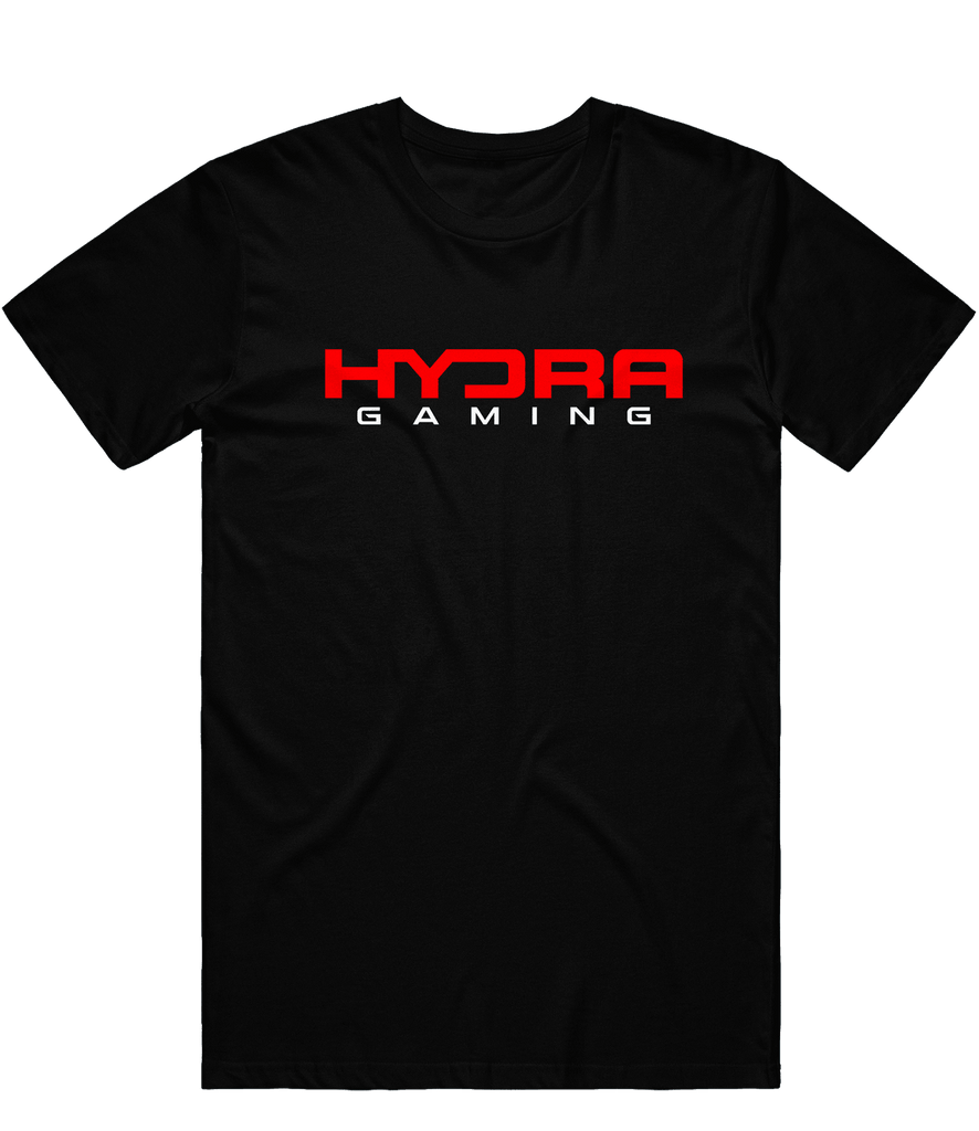 Hydra Text Tee - Black - ARMA - T-Shirt