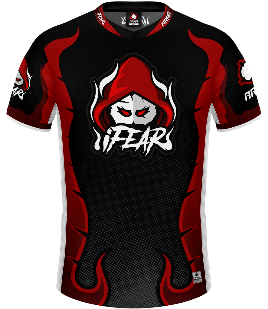 iFear Gaming ELITE Jersey - Black - ARMA - Esports Jersey