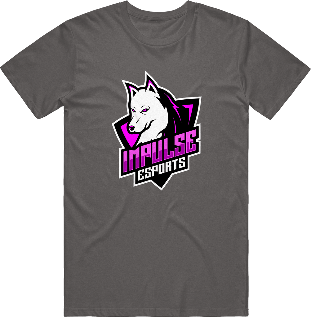 Impulse Logo Tee - Charcoal - ARMA - T-Shirt