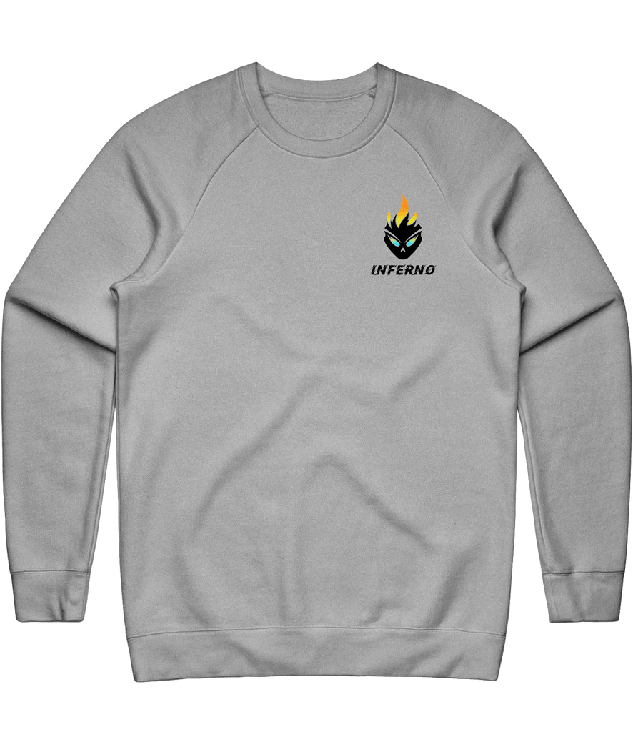Inferno Icon Crewneck - Grey - ARMA