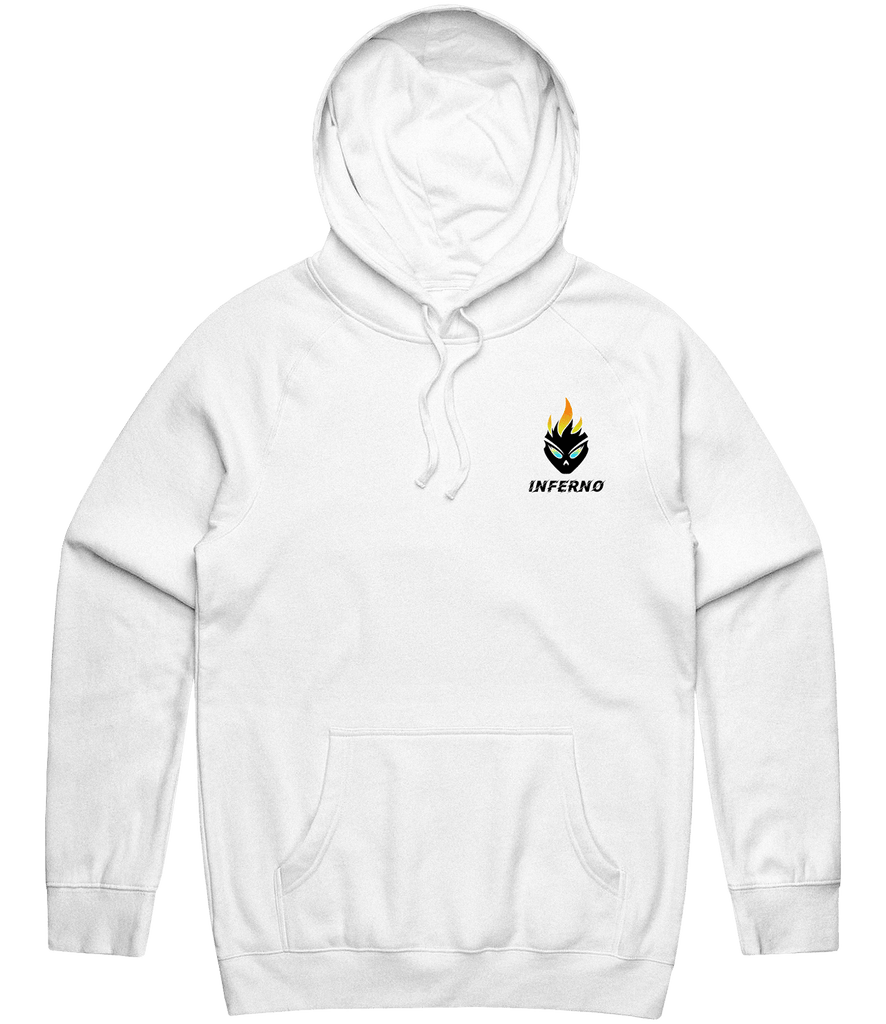 Inferno Icon Hoodie - White - ARMA