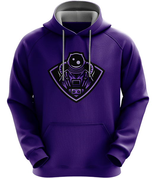 Interstellar Logo Hoodie - Purple/Grey - ARMA - Hoodie