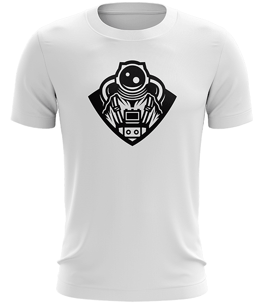 Interstellar Logo Tee - White - ARMA - T-Shirt