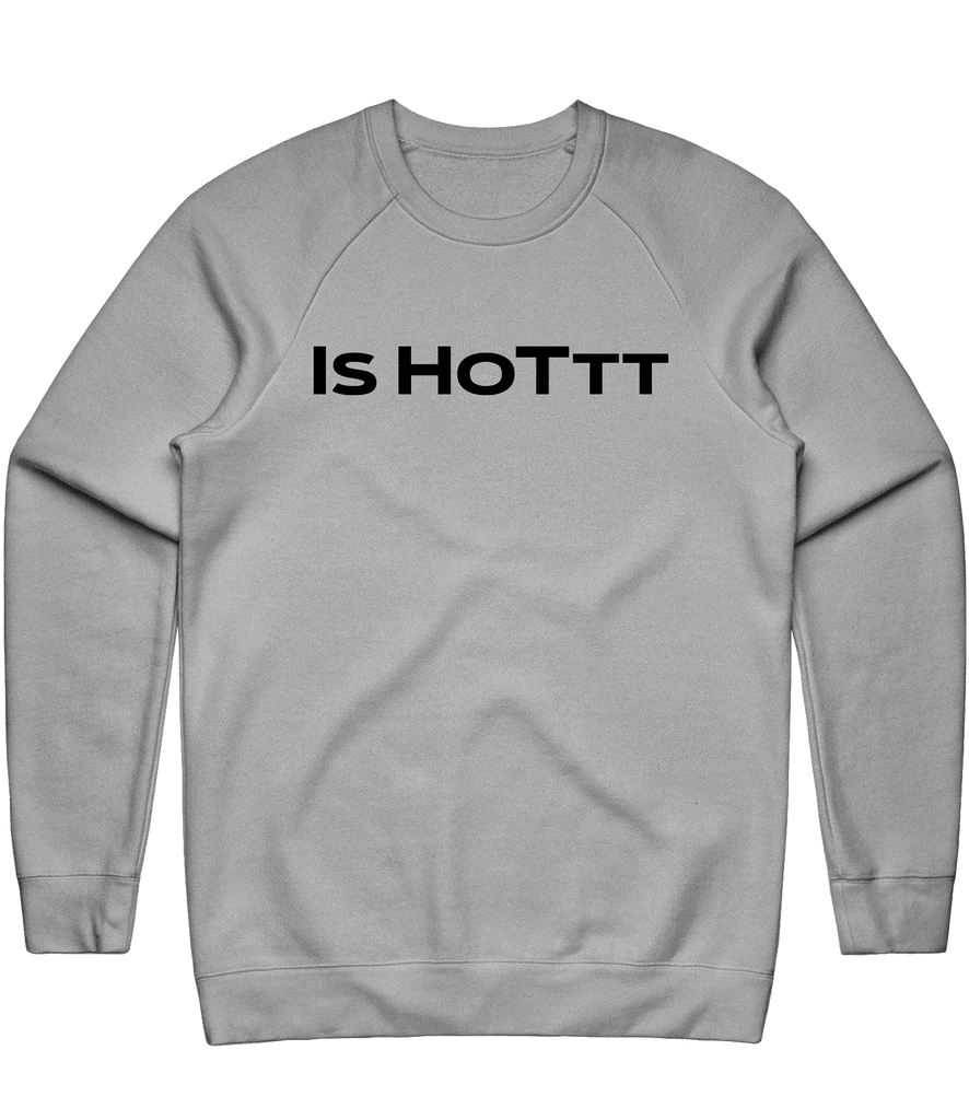 IsHoTtt Text Crewneck - Grey - ARMA - Sweater