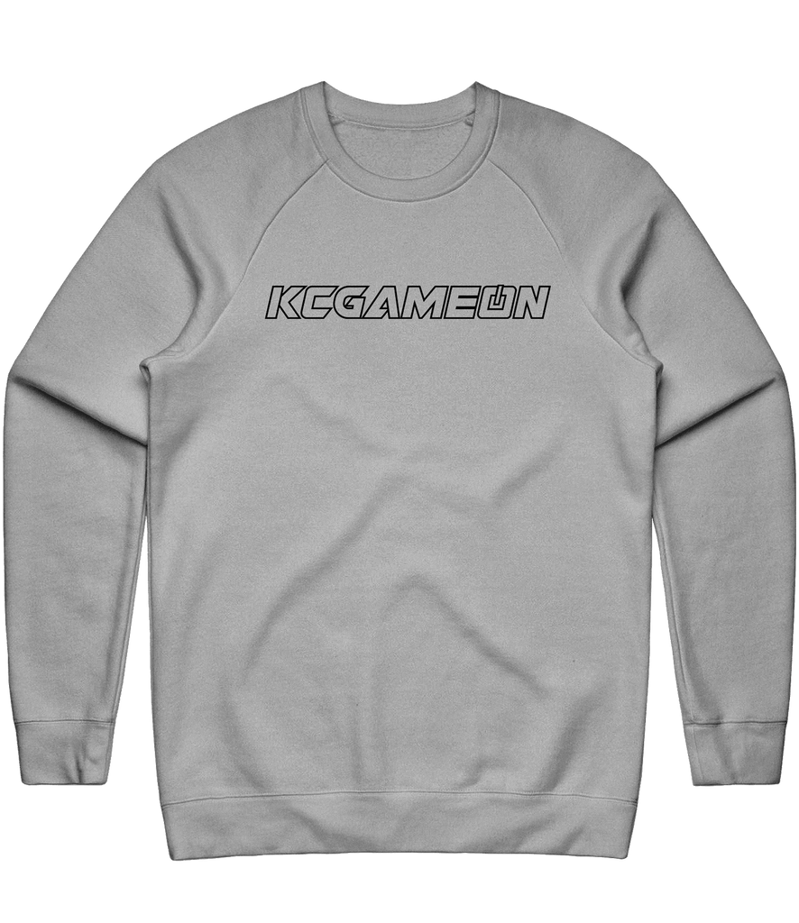 KCGameOn Text Crewneck - Grey - ARMA