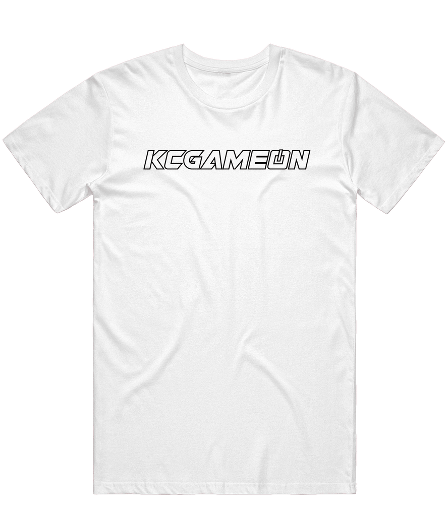 KCGameOn Text Tee - White - ARMA