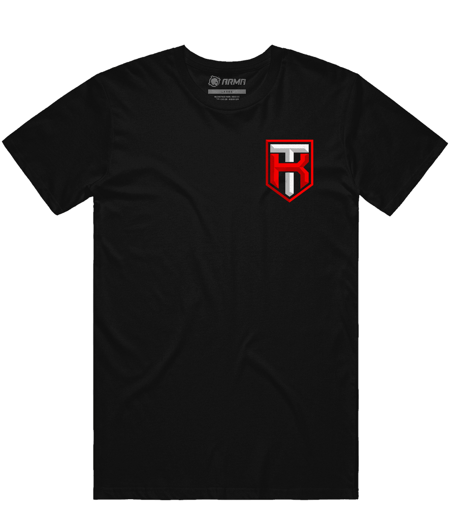 Knights Templar 'Logo' Tee - Black - ARMA