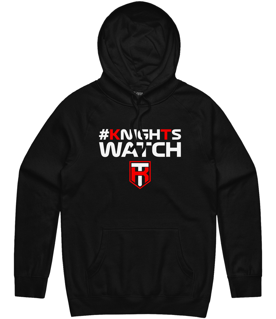 Knights Templar Text Hoodie - Black - ARMA