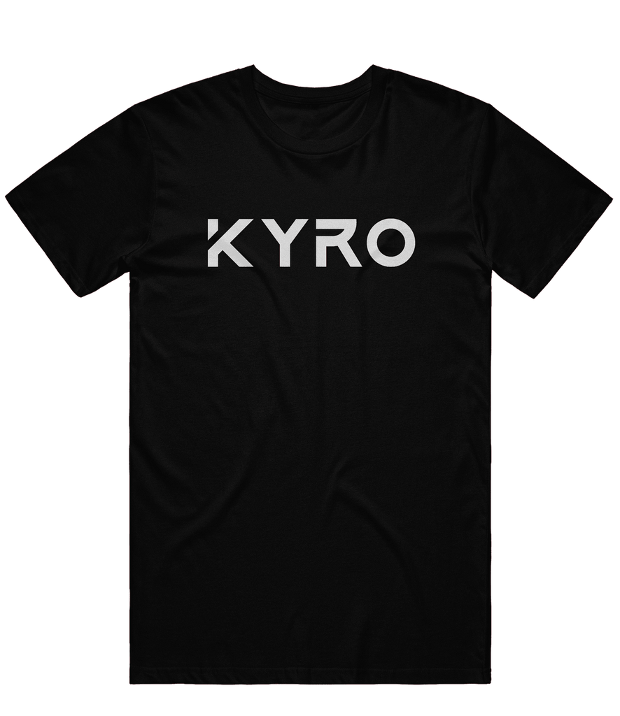 Kyro Text Tee - Black - ARMA - T-Shirt