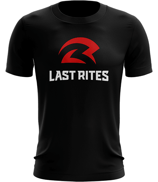 Last Rites Logo Tee - Black - ARMA - T-Shirt