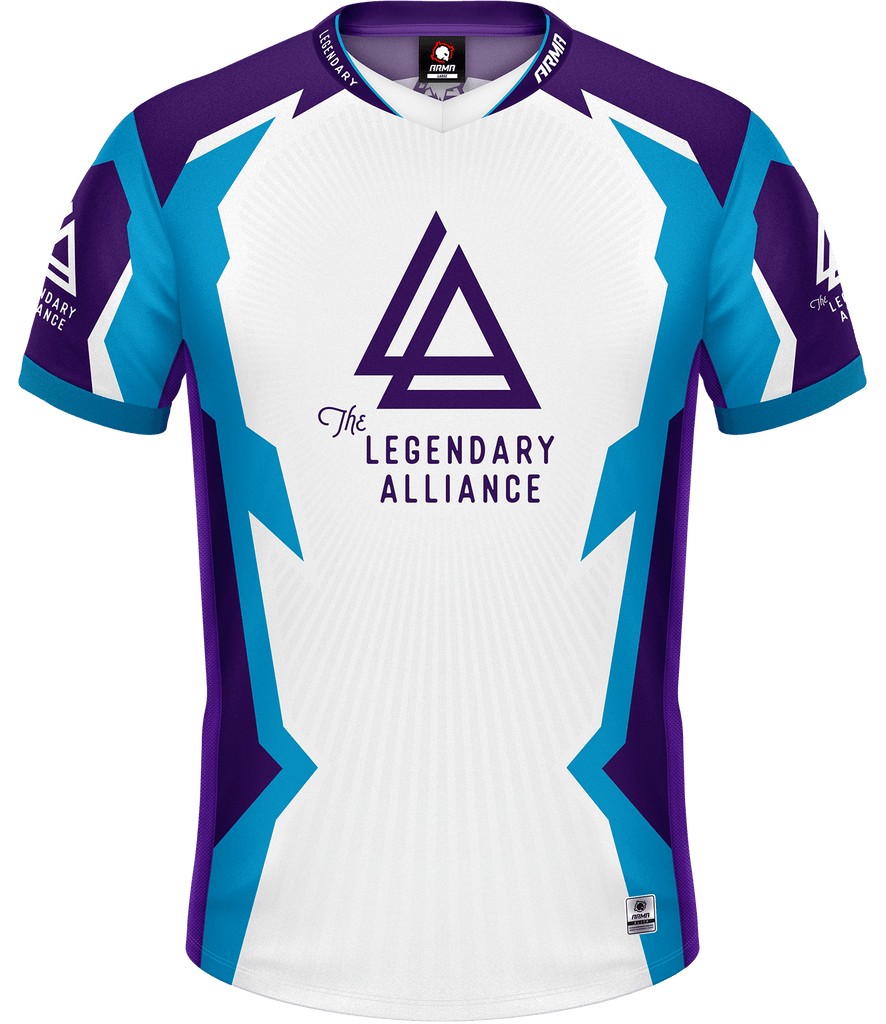 Legendary Alliance ELITE Jersey - White - ARMA - Esports Jersey