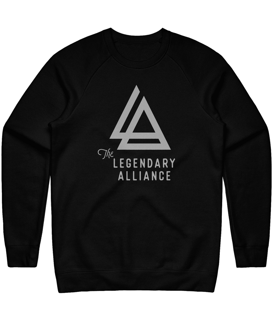 Legendary Alliance Logo Crewneck - Black - ARMA