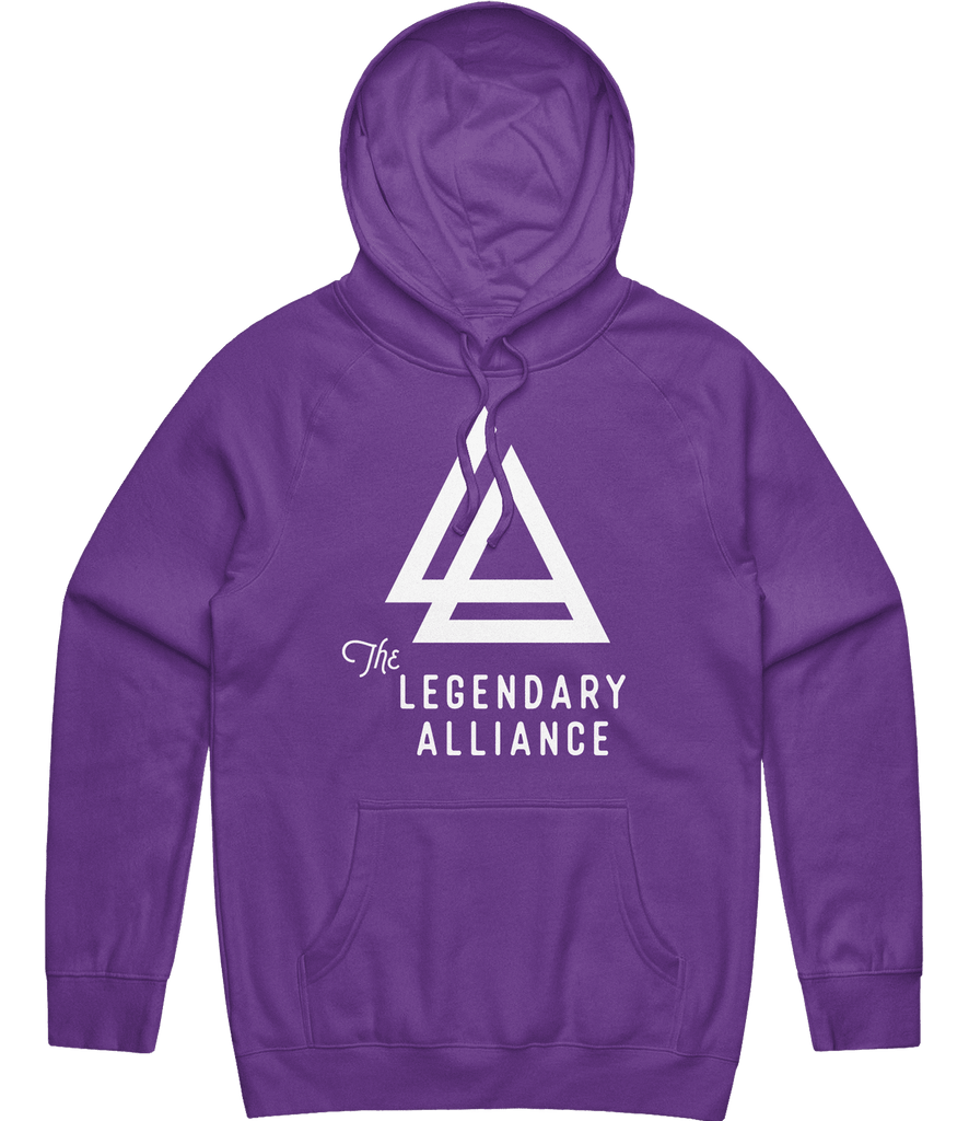 Legendary Alliance Logo Hoodie - Purple - ARMA