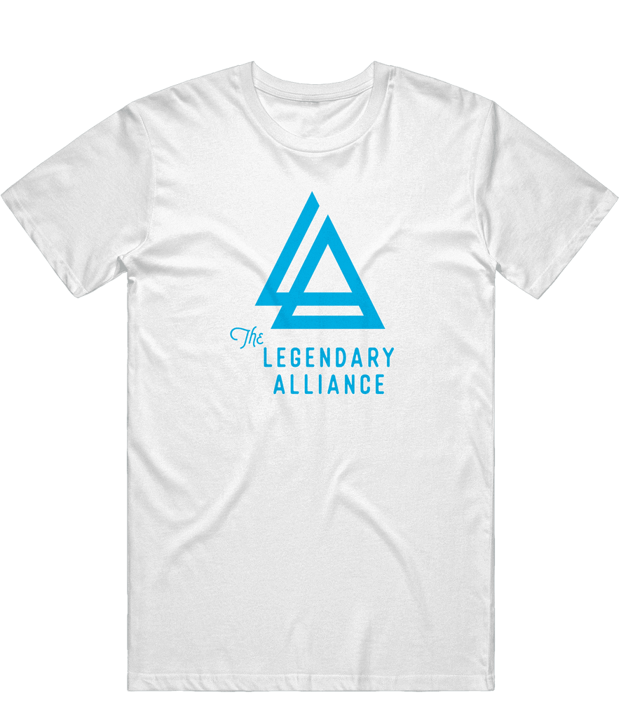 Legendary Alliance Logo Tee - White - ARMA