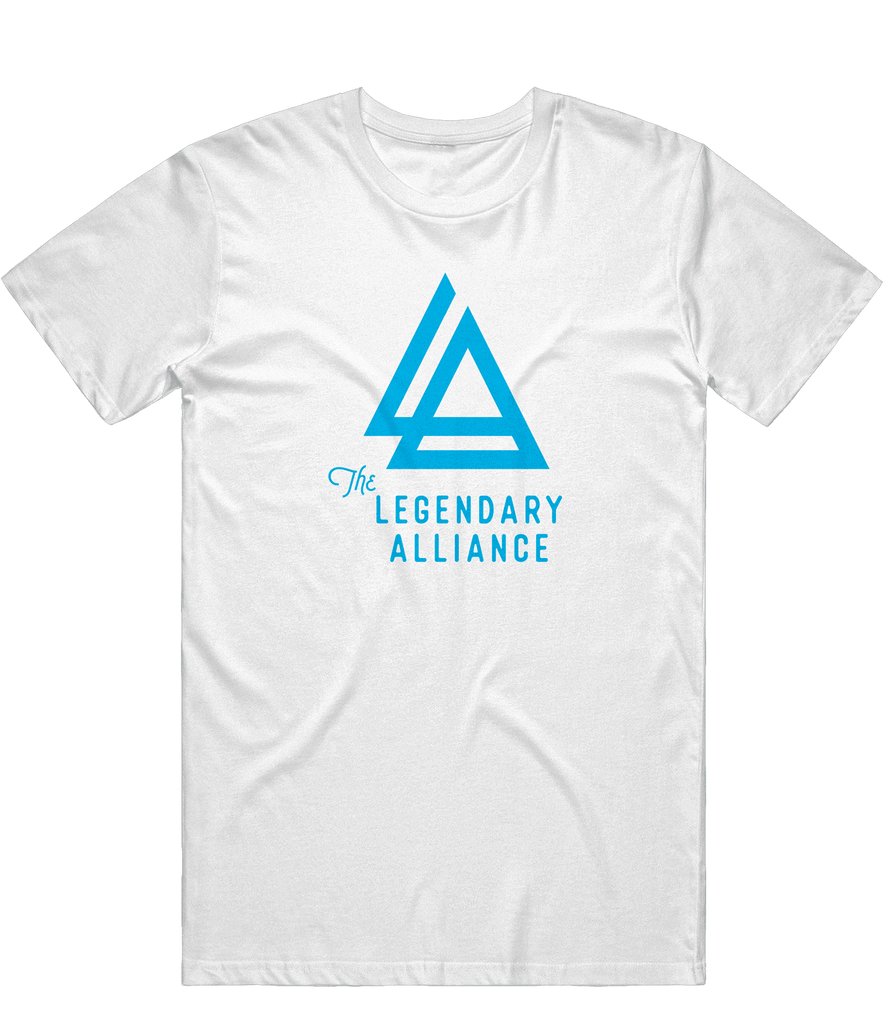 Legendary Alliance Logo Tee - White - ARMA - T-Shirt