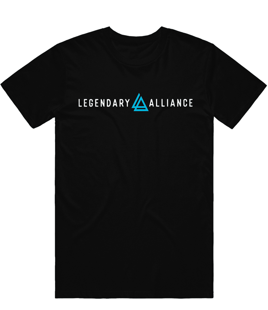 Legendary Alliance Text Tee - Black - ARMA