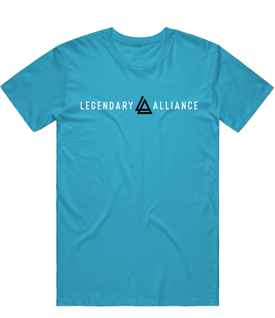 Legendary Alliance Text Tee - Blue - ARMA