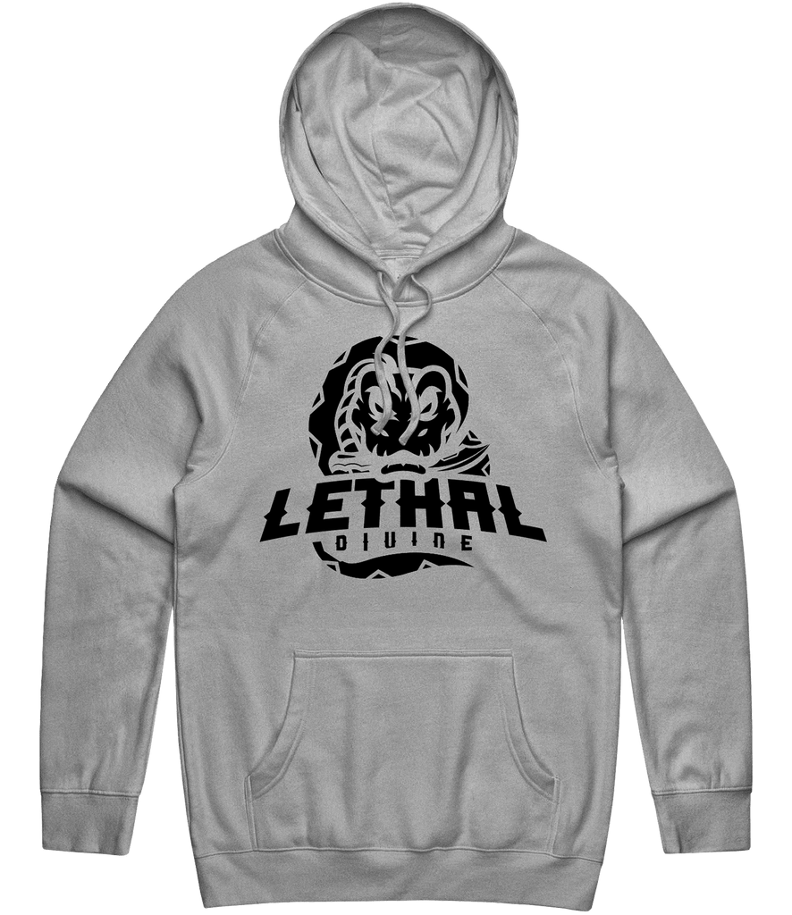 Lethal Divide Logo Hoodie - Grey - ARMA