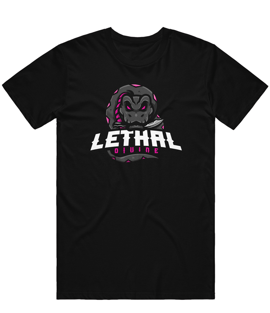 Lethal Divide Logo Tee - Black - ARMA