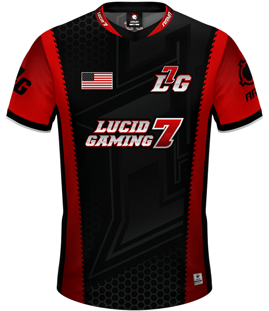 Lucid7Gaming ELITE Jersey - Black - ARMA