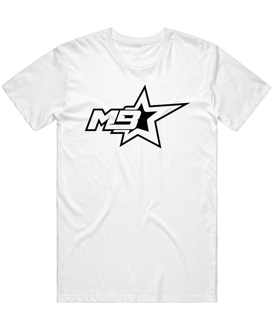 M9Force Logo Tee - White - ARMA - T-Shirt